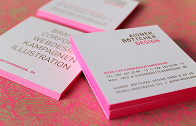 Visitenkarte AIGNER.BÖTTCHER.DESIGN